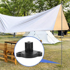 FAVOMOTO Four-Legged Tent Bottom Base for Umbrella Tent Accessories - Universal Rv Awning Support Bracket Stable and Non-Slip Outdoor Camping Replacement Parts (4-Pack)