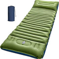 Camping Sleeping Pad, Thick 5 Inch Camping Mat with Pillow Built-in Foot Pump Ultralight Inflatable Sleeping Pads for Camping, Backpacking, Hiking, Tent