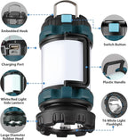 2 Pack Camping Lantern, Outdoor LED Camping Light, Rechargeable Flashlights with 1000LM, 6 Modes, IPX5 Waterproof Portable Emergency Camp Light for Hurricane Survival - Blue
