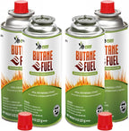 JoChef Butane Camping Stove - 9,500 BTU Portable Gas Stove