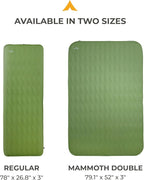 Teton Outfitter Canvas Camping Pad, Comfort Infused Sleeping Pad, Glamping Level Comfort with a Cloud Like Mattress, Perfect with Outfitter Camp Cots