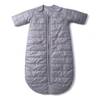 Baby Deedee Sleep Nest Travel Quilted Baby Sleeping Bag Sack with Sleeves, Gray Skies, Medium (6-18 Months)