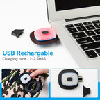 Valentines Day Gifts for Him, Beanie Hats with Light, USB Rechargeable LED Hand Free Headlamp, Birthday Gifts for Men, Women, and Teens, Ideal for Camping, Hiking, Camouflage