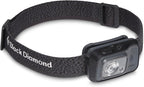 BLACK DIAMOND Cosmo 350-R Rechargeable Headlamp | 350 Lumens | Micro-USB Charging | Waterproof, Dimmable Light for Camping & Hiking | Graphite