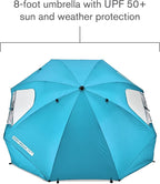 Sport-Brella Premiere XL UPF 50+ Umbrella Shelter for Sun and Rain Protection