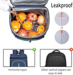 FORICH Soft Cooler Backpack Insulated Waterproof Backpack Cooler Bag Leak Proof Portable Small Cooler Backpacks to Work Lunch Travel Beach Camping Hiking Picnic Fishing Beer for Men Women