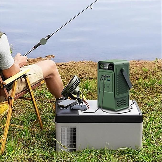 Power Station, Portable Outdoor E Power Source, Home Energy Storage Device Emergency Supply Comes With LED Lights And USB Ports,for Outdoor Camping Home
