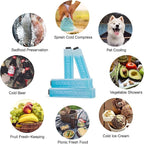 TOURIT Ice Packs for Coolers Reusable Long Lasting Freezer Packs for Lunch Bags/Boxes, Cooler Backpack