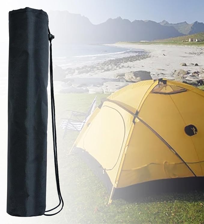 Tent Storage Bag Tent Pouch with Shoulder Straps Heavy Duty Tent Pole Bag Tent Accessories Carrying Bag for Trekking Outdoor Picnics