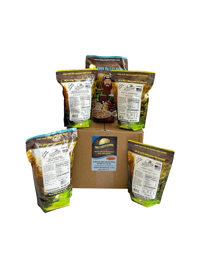 72 Hour Long Term Emergency Food Supply Kit - Eden Valley Farms