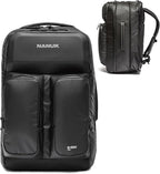 NANUK N-EDC 35L Carry-On Travel Backpack – Water-Resistant Laptop Backpack for Work Travel and Everyday Carry – Compact & Expandable, TSA-Ready, Smart Organization – Black