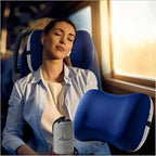 Inflatable Neck Pillow for Travel Camp Beach Small Compact Backpacking Essentials Hiking Gear Rv Car Travel Trailer Lake Day Roadtrip Road Trip Motorhome Glamping Overlanding Deployment Accessories