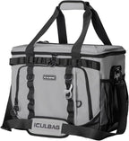 Soft Travel Coolers Bags Insulated Cooling 16hour for Camping Hiking Beach Travel Soft Sided Insulated Cooler Bag 20/48Cans for Women Men