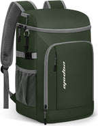 Capolo Cooler Backpack Insulated Waterproof for Women Men,36/45 Cans Lunch Backpack Coolers Leak Proof Soft Cooler Bag Ice Chest for Camping Beach