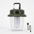 Mini LED Camping Lights for Tent Lights Portable Camping Lantern Rechargeable Outdoor Flashlight Battery Powered,450LM Camp Accessories for Hiking Backpacking Emergency Outage(Green)