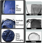 Sports Tent: Flycoop Portable Weather Pop Up Pod 1 Person to Provide Shelter from Wind Rain and Cold Weather Shelter for Outdoor Activities, Sports Events, Camping and Hiking