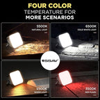 SSAV Army LED Camping Lantern | Magnet Base | IPX4 Splash Proof Outdoor Flashlight | Multi-Purposes Camping Light or Puck Light for Hurricane, Emergencies, Camping, Hiking & Power Outage