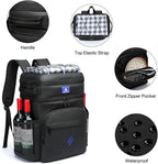 Laripwit 54/40 Cans Backpack Cooler Insulated Leak-Proof Large Cooler Backpack Double Deck Lunch Backpack for Men Women - Perfect Soft Cooler Bag for Tactical, Camping, Picnic, Beach, Hiking