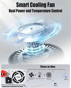 5000 watt Power Inverter 12V to 110V/120V, Solar Inverter Remote for RV Camping Off-Grid Solar Inverter Systems