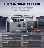 C400 256Wh Portable Power Station | 400W (800W Surge) Pure Sine Wave AC Outlet + PD3.0 USB-C | Solar Generator for Camping, Emergencies, CPAP