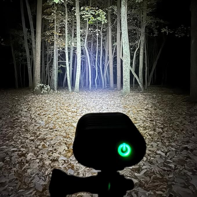 Dango Design Navigator Helmet LED Trail Light | 2,100 Lumen Rated Cree LEDs | Digital Readout Battery | Dirt Bike, Motocross, Mountain Bike, Enduro, ATV, Motorcycle, Snowmobile, Camping Headlamp