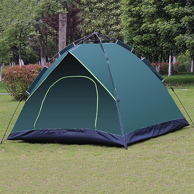 GeRRiT Camping Tents, Shelter-Perfect for Camping,Backpacking and Thru-Hikes, No Need to Build Quick-Open Automatic Tent,Blue Tent