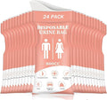 DIBBATU Disposable Urine Bag, 12/24 PCS Pee Bags for Travel for Women/Men, 800ML Emergency Portable Urinal Bag and Vomit Bags, Unisex Urinal Bag for Camping, Traffic Jams, Pregnant, Patient