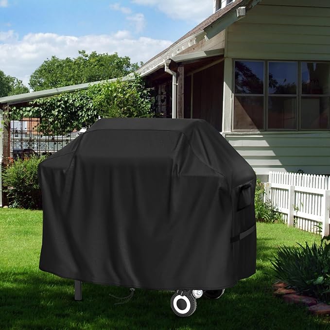 Grill Cover for Captiva Designs GR20 3-Burner Flat Top Gas Griddle Grill, 600D Heavy Duty Waterproof Grill Cover for Sophia & William Flat Top Gas Griddle Grill- 52x21x35Inch