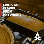 Camp Chef Home Seasoned Cast Iron Bread Pan