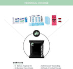 Quake Kits Earthquake Emergency Kit, Go Bag Emergency Backpack, Survival Kits for Disaster Preparedness, 72 Hour Food, First Aid, Water for Hurricanes, Tornado, Storm, Blackout
