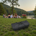 Heavy Duty Duffel Bag - XL Multi-Scene Organizer for Canopy Tents, Grill Tools, Roof Top Tents & Folding Chairs with MOLLE Straps & Reinforced Base (59''(L) x7.87''(W) x7.87''(H))