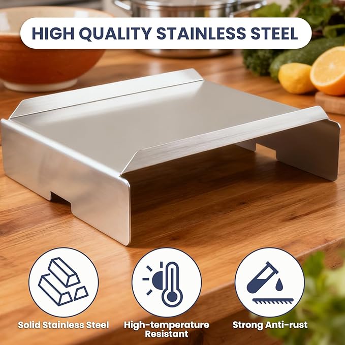 BCA012 Heat Baffle Diffuser Replacement Parts for Traeger Pro 22 Series, Pro Series 34, Tex Elite, Century 22, Heat Diffuser for Z Grill, for Camp Chef Pellet Smoker, Heavy Duty Heat Baffle for Smoker