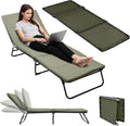 XMT Camping Cot with Mattress, 550LBS(Max Load), Portable Folding Outdoor Bed for Adults Kids, Double Layer 1200D, Heavy Duty Cot for Traveling Gear Supplier, Office Nap, Home Lounging