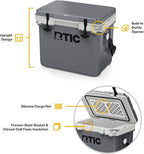 RTIC Ultra-Light 22 Quart Hard Cooler Insulated Portable Ice Chest Box for Drink, Beverage, Beach, Camping, Picnic, Fishing, Boat, Barbecue, 30% Lighter Than Rotomolded Coolers