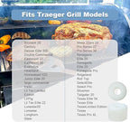 Auger Motor Bushing Part Compatible with Traeger, Pit Boss, Camp Chef & Z Grills Wood Pellet Grill Smokers