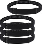 4pcs Elastic Headlamp Strap, Headlamp Band Replacement Head Lamp Comfort Belt Headlamp Headband Holder Headlamp Accessories Compatible with Black Diamond, Petzl, Princeton Tec, Fenix, Streamlight