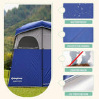 KingCamp Camping-Privacy-Shelters Camping Shower Tent with Shower Bag