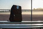 PICNIC TIME NCAA Rhode Island Rams Zuma Backpack Cooler, Soft Cooler Backpack, Lunch Cooler, (Black)