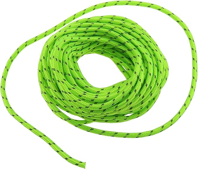 DGZZI 5mm 16.4 Yard Outdoor Camping Luminous Rope Tent Rope Camping Cord Paracord 49 Feet Clothesline
