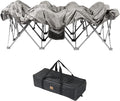 Naturehike CosyWild 2 Person Camping Cot Frame Only, Air Mattress Not Included, Folding Full Size Camping Bed Frame with Side Pocket and Carry Bag