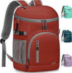 Cooler Backpack Insulated Waterproof,30/45 Cans Backpack Coolers Leakproof Lunch Backpack for Men Women Portable Soft Cooler Bag for Beach Camping Trave Picnic