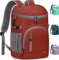 Cooler Backpack Insulated Waterproof,30/45 Cans Backpack Coolers Leakproof Lunch Backpack for Men Women Portable Soft Cooler Bag for Beach Camping Trave Picnic