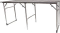 GCI OUTDOOR Slim-Fold Table | Portable Outdoor 4 Person Dining Table, Heat Resistant Aluminum Tabletop, Perfect for Barbecues, Camping, Picnics & Tailgating