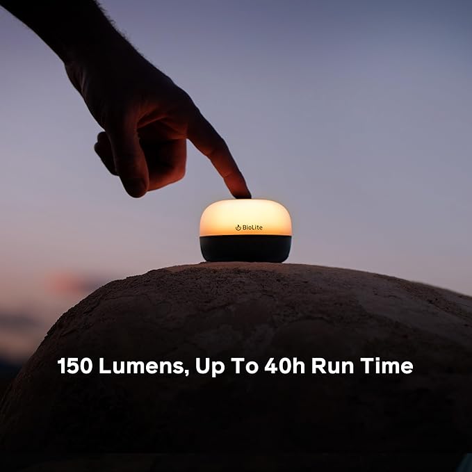 BioLite AlpenGlow Mini 150 Lumen Rechargeable Lantern, Teal