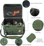 18L Camping Storage Bag, Multifunctional Waterproof Picnic Basket, Tent Stakes Organizer,With Adjustable Shoulder Strap for Hiking Cookware, Travel, Car