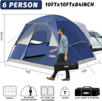 UNP SUV Dome Tent for Camping, Outdoor 6 Person Car Camping Tent, Easy Set Up SUV Tailgate Tent with Rainfly 10' x 10' Vehicle Camping Tent | for Camping, Outdoor, Car Camping Tent, Easy Set Up, SUV Tailgate Tent, with Rainfly