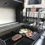 7598 Grill Griddle for Weber Spirit 300 & II 300 Series Grills, Reversible Cast Iron Griddle Plate for Weber Spirit I & II E-310 S-310 E-315 S-315 E-320 E-330