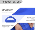 Sand Bags for Canopy Legs Empty Sandbags for Weight, Canopy Tent Weights Set of 4 Heavy Duty 1680D Pop Up Tent Weights Bags (Blue, 120LBS)