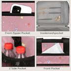 Pardick Cute Cat Black Soft Cooler Bag Insulated Lunch Box for Men & Women, Large Leakproof Lunch Bag Portable Beach Cooler for Work, Picnic, Road Trips,Fishing, Travel, Camping,A-14