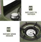 Portable Kerosene Stove for Outdoor Cooking 10 Burner Set Lightweight and Reusable for Camping and BBQ 641 Model